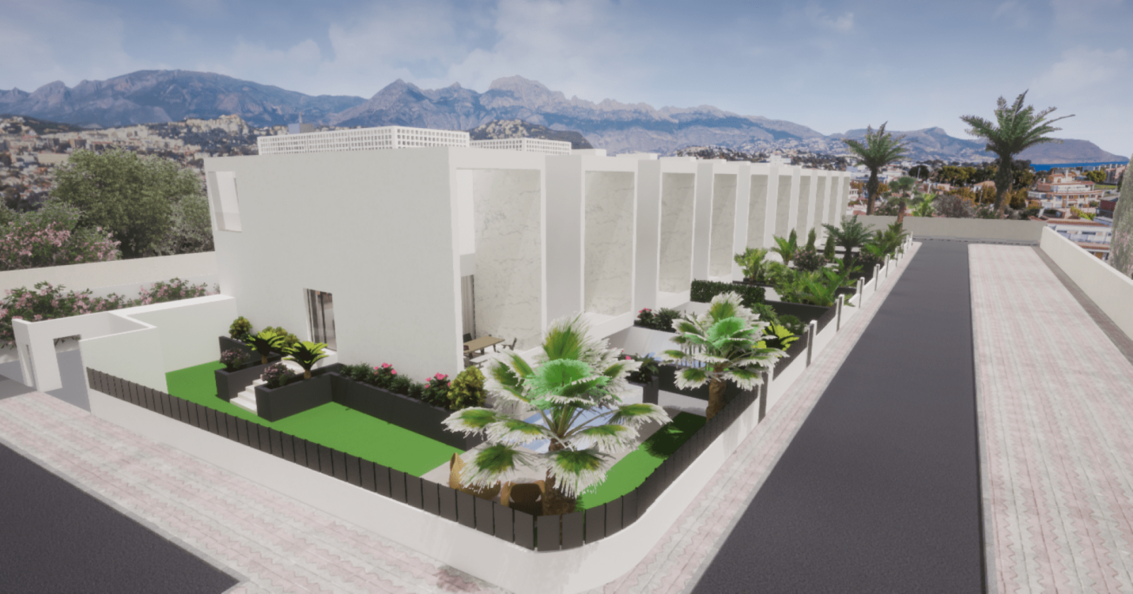 Modern villas in Albir