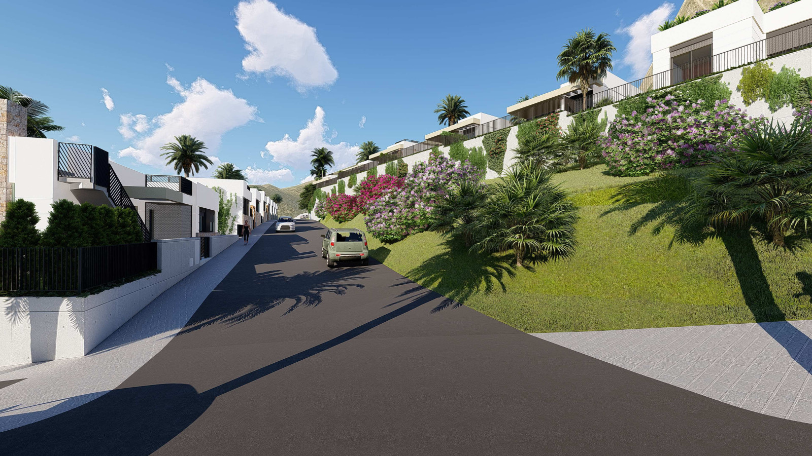 Villas de obra nueva en Polop