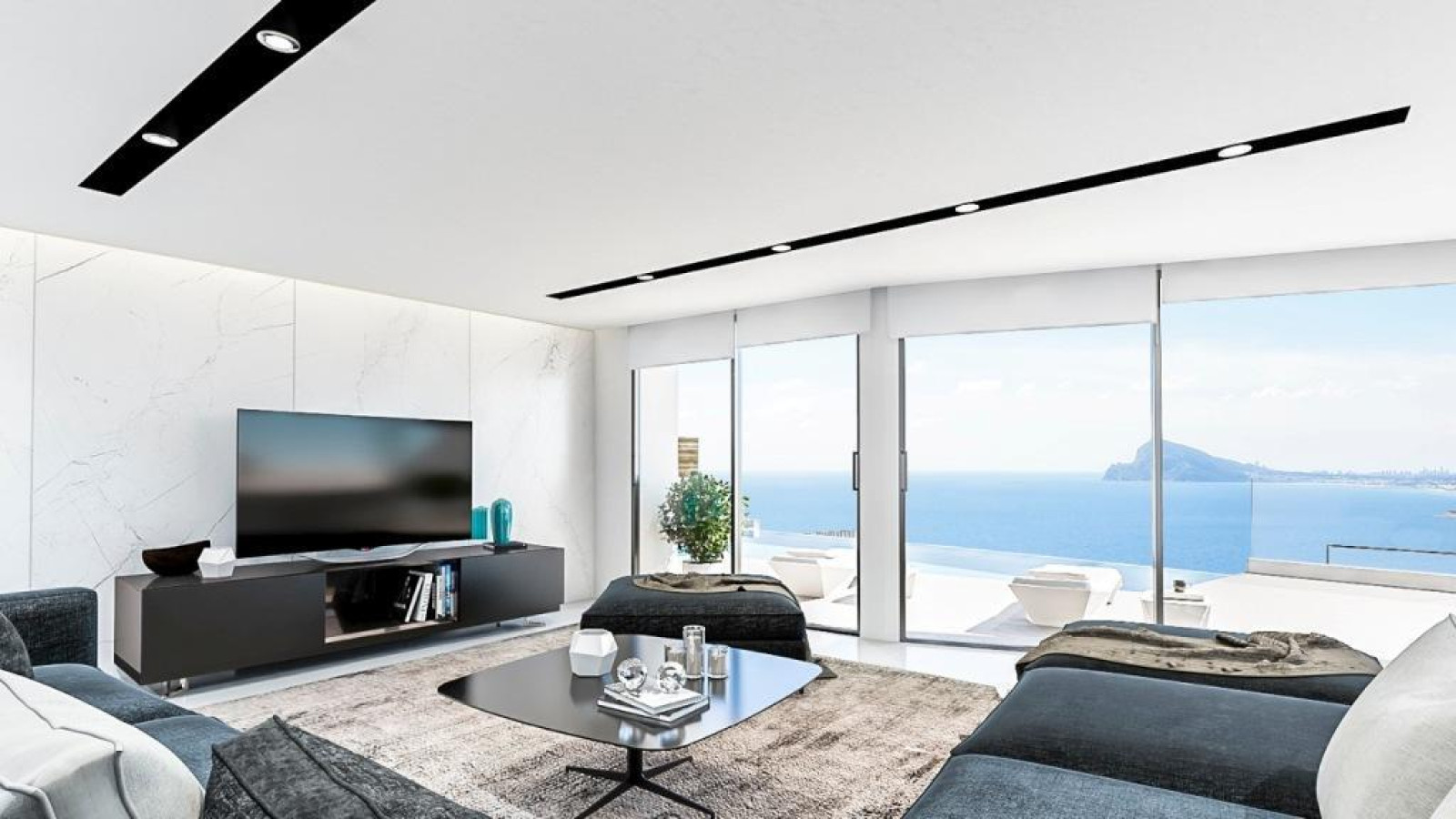 Villas nuevas con vistas espectaculares en Altea
