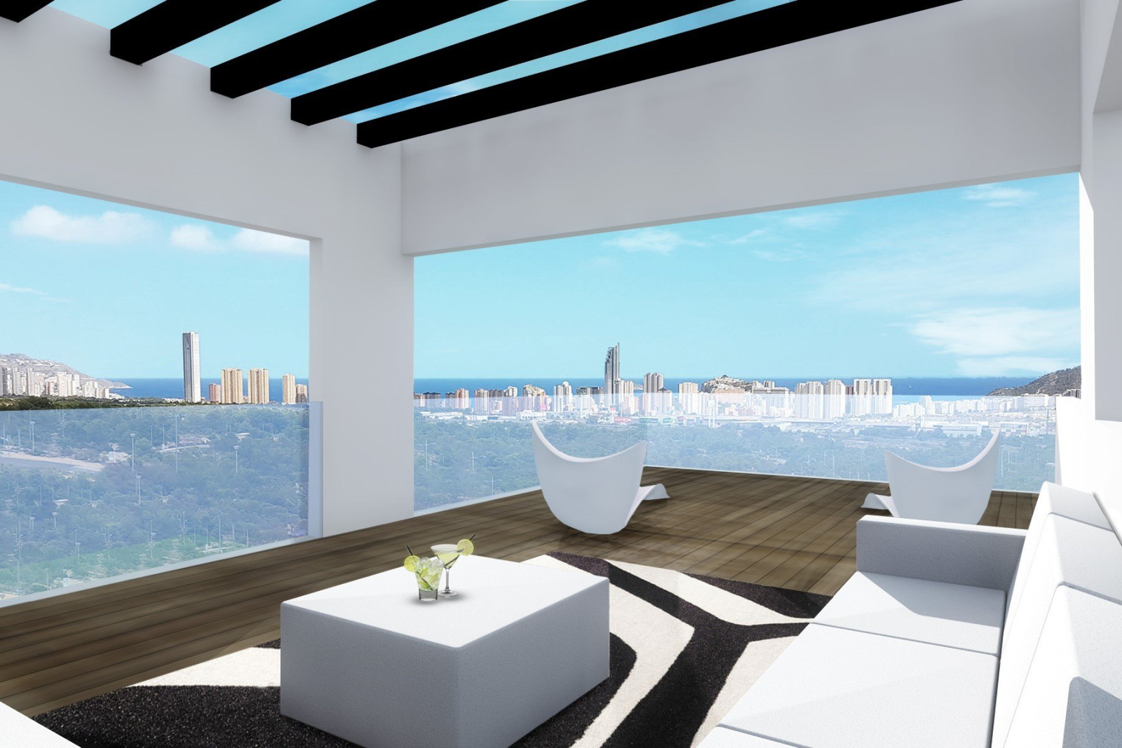 Villas con vistas al mar en Finestrat