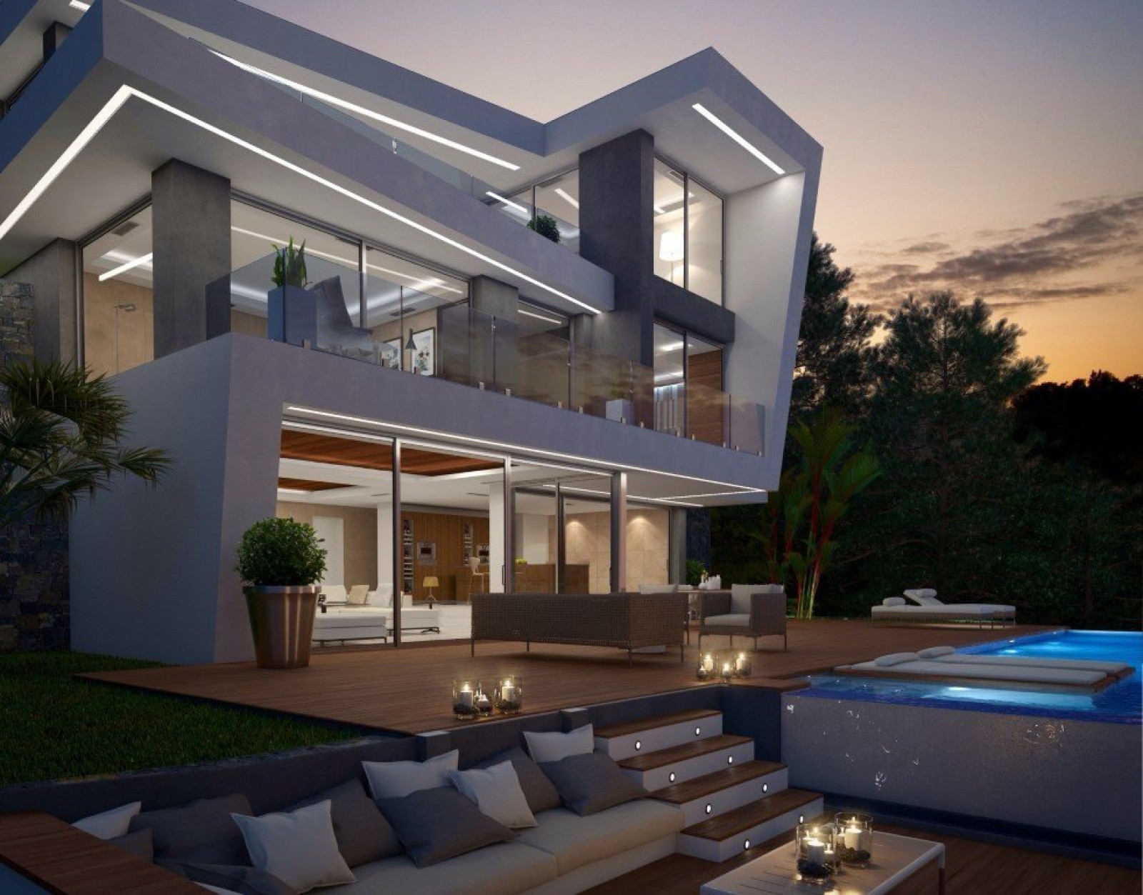 Nueva villa en primera l&iacute;nea del mar en Javea