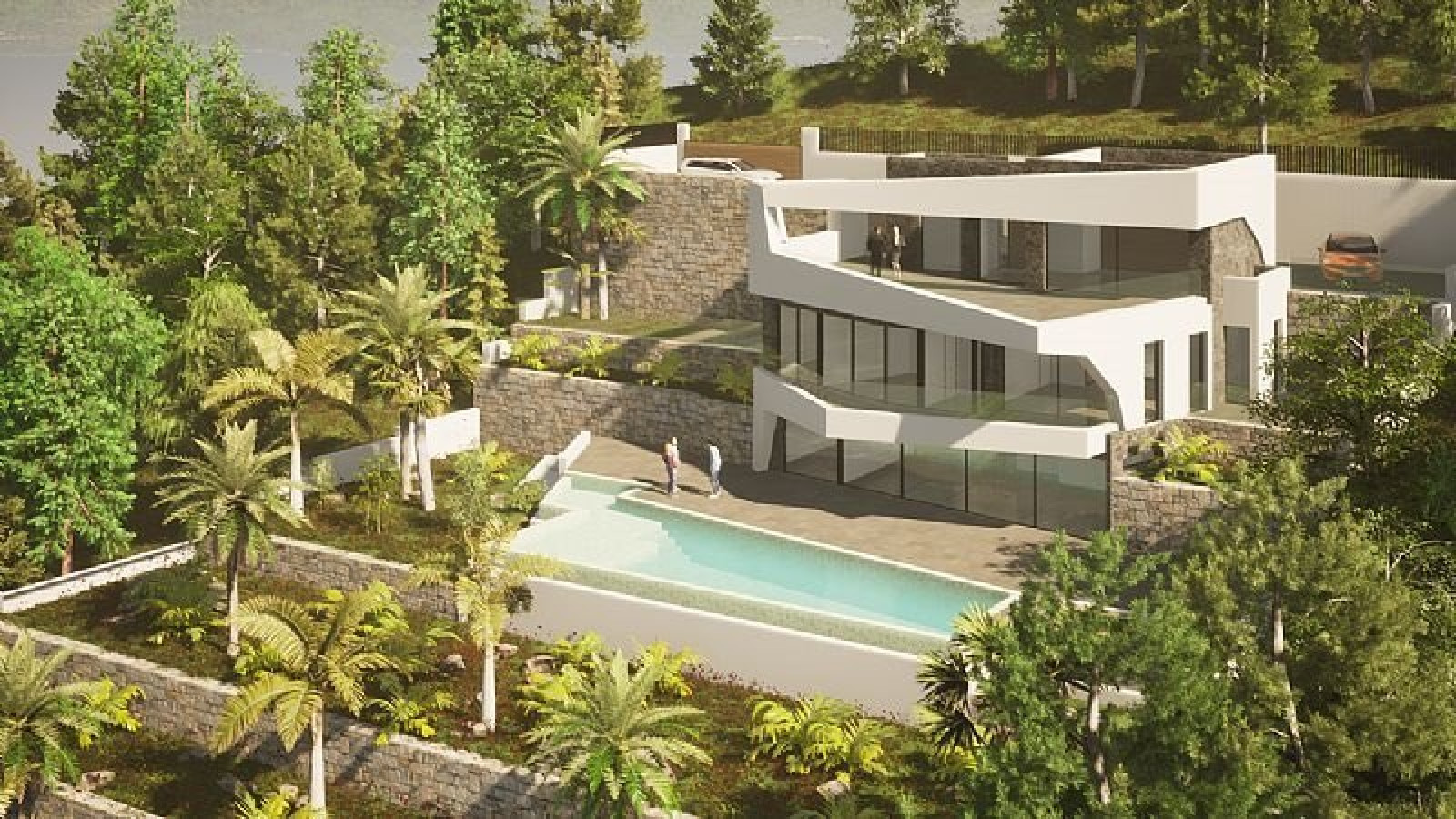 Villa de dise&ntilde;o en Benissa